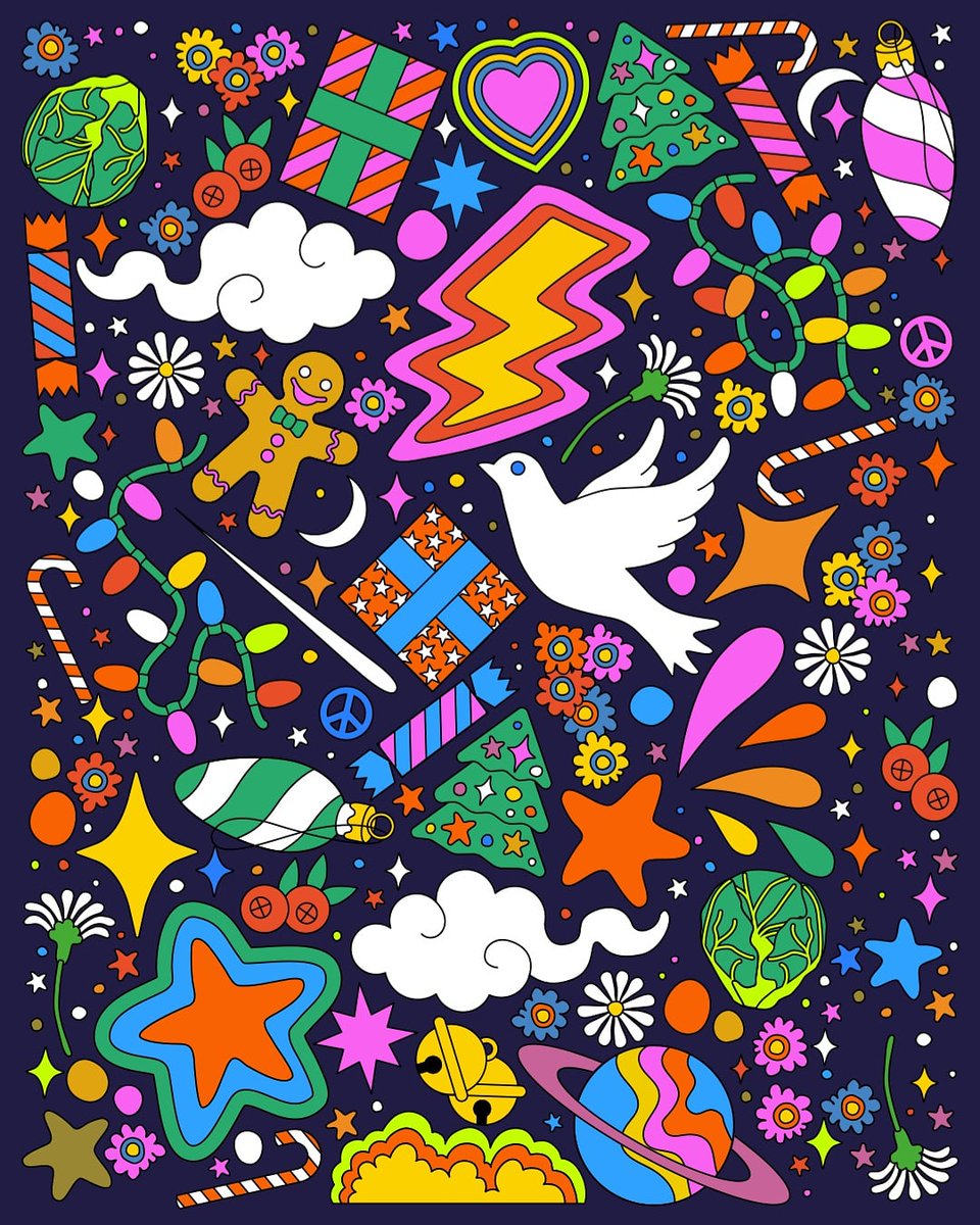 seasonofvictory's tweet photo. Christmas graphic I created for some giftwrap and Christmas cards.

https://t.co/vXdJOQE4nf

#illustration #weareillustrationx @_illustrationx #society6 @society6 #christmaspackaging #christmasgraphics   #packagingdesign #gifstickers #freelanceillustrator #giphystickers https://t.co/IJOI4EatFf