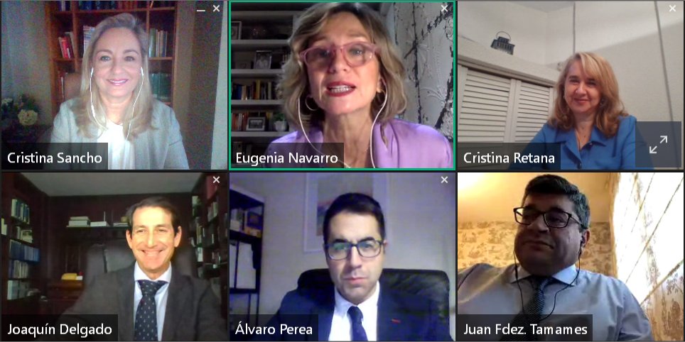 cristinasancho's tweet photo. Hoy hablamos de #Tecnología y #Justicia con #ESADELAW y #FundacionWK. El debate se abre con citas de la obra de @richardsusskind "Tribunales online. La Justicia del futuro" https://t.co/LGqPyUHMbW https://t.co/Lp2MXO6SlS