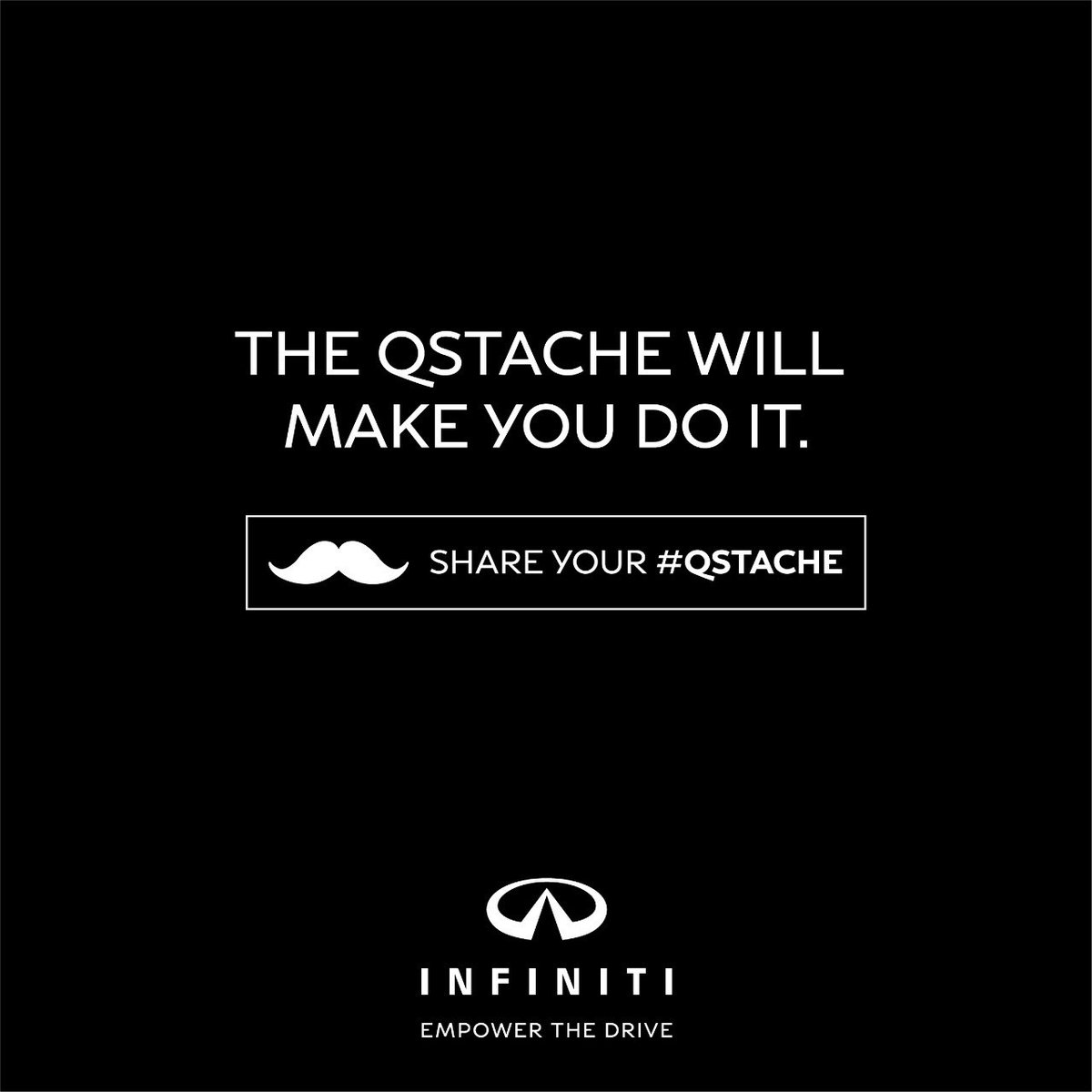INFINITIDXB's tweet photo. With great stache, comes great responsibility. With a #QSTACHE, comes great winnings. Share your stache with us this Movember. https://t.co/Ea65Xo9CBf
