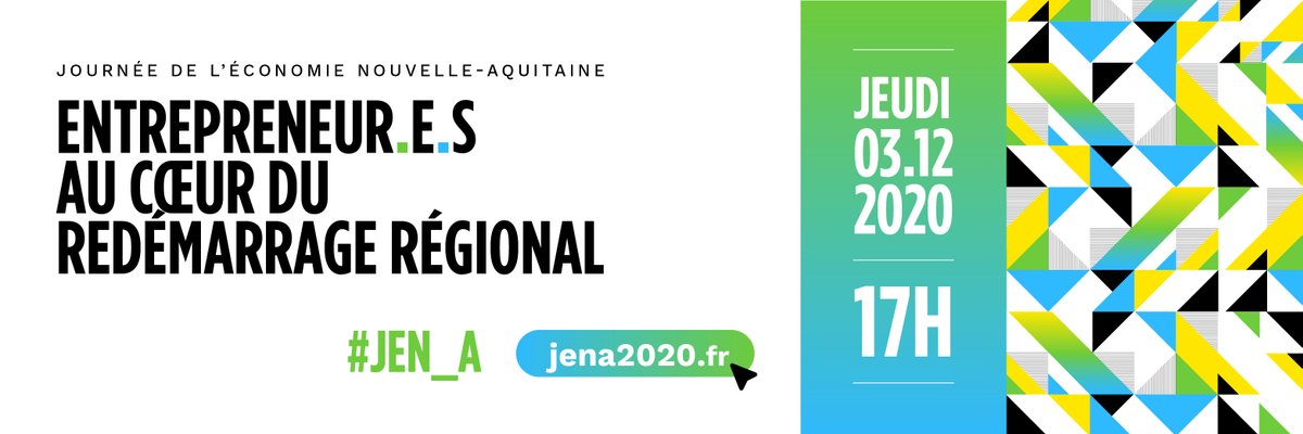 Evénement 100% Live : programme et inscription ici : jena2020.fr
