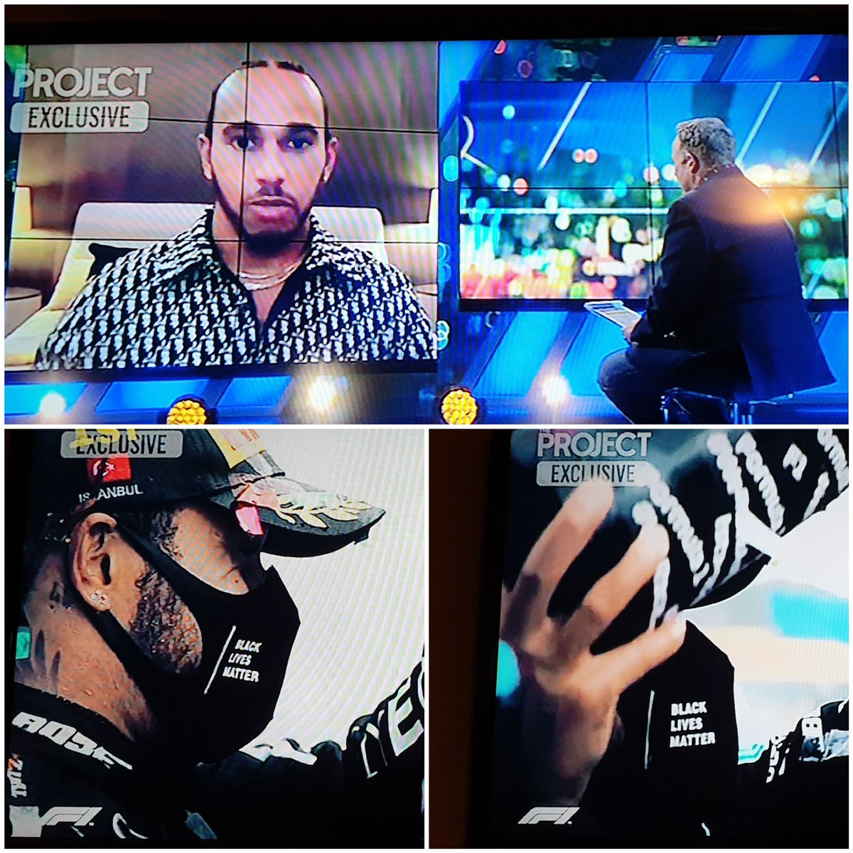 Medicayy's tweet photo. lord #AlanSugar just rolled in his chair, as #PeterHelliar mentioned #LewisHamilton is one of tge most Influential Blackman in #Uk!
#TheProjectTV #BlackLivesMatter https://t.co/sZX91duu1h