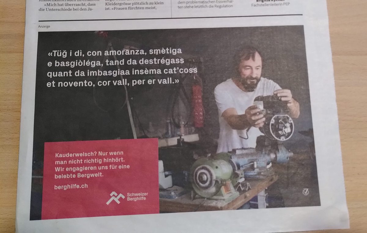 murschetg's tweet image. So, guuten Morgen, moinz, bien gi, bun di, bon giorn. Wie gut seit ihr in (Landes-)Sprachen erkennen? #Berghilfe