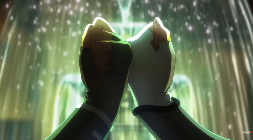 "I have no choice anymore" This is another anime original line from Asuna! + Some parallels with S1, you can find them on Siggy's thread  https://twitter.com/Siglius/status/1327301081303494657?s=20 (can we please appreciate the QUALITY?That fountain is so pretty and sparkly.)