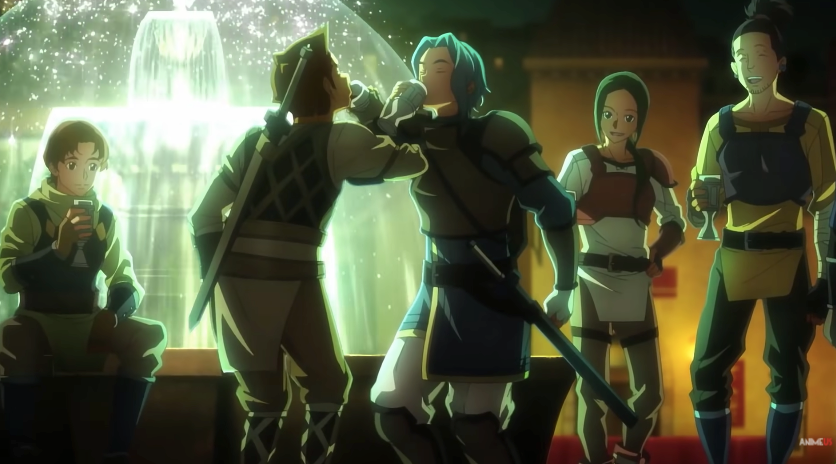 "I have no choice anymore" This is another anime original line from Asuna! + Some parallels with S1, you can find them on Siggy's thread  https://twitter.com/Siglius/status/1327301081303494657?s=20 (can we please appreciate the QUALITY?That fountain is so pretty and sparkly.)