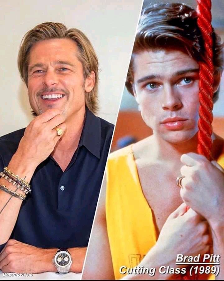 3. Brad Pitt (Cutting Class 1981)