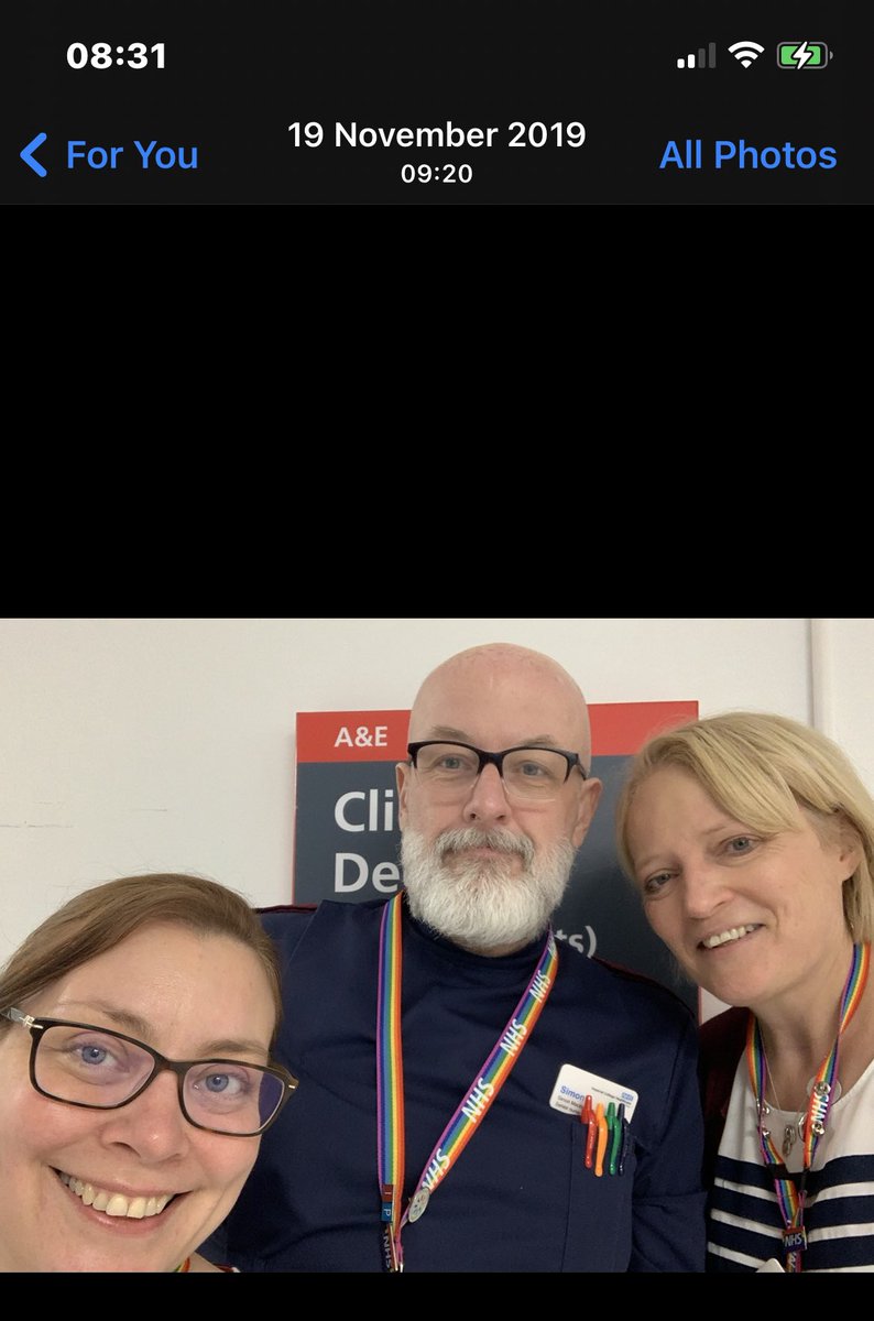 Normal times one year ago <a href="/Imperialpeople/">Imperial People 💙</a>; a WAP visit at SMH with the delightful <a href="/StephHarrisonW1/">Steph Harrison-White 💙</a> &amp; @cxh_surgery  💙 #GoodTimes #ImperialWAP  <a href="/sue_burgis/">Sue Burgis RN MSc</a> <a href="/SigsworthJanice/">Janice Sigsworth RN 💙</a>