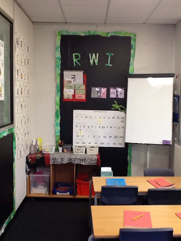 Primary_StJohns's tweet image. Good Morning! Mrs Graham is very excited this morning because her group is starting a new sound today. Can you guess what sound it is? The children really enjoy learning new sounds, especially when they are special friends. #R.W.I #learningisalwaysfun