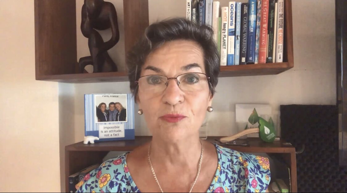 Inspiring introduction by <a href="/CFigueres/">Christiana Figueres</a> to the #RaceToZero dialogues on #Finance - #NetZero by 2050 shall be the new normal in the finance sector.