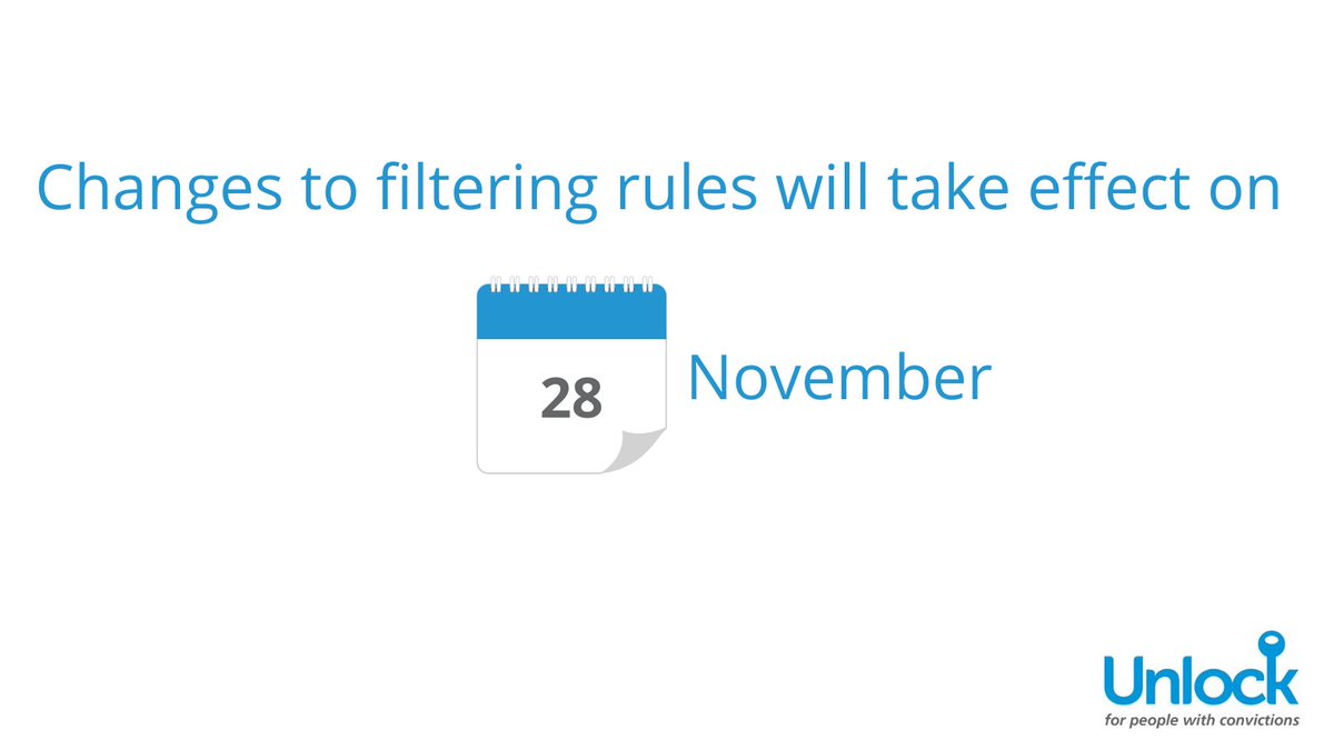 unlockcharity's tweet photo. After many years of campaigning, and months of holding the government to account, we're pleased to be able to confirm that planned changes to criminal record disclosures will take effect on 28 November. Find out what this means for you: https://t.co/Ktitourbbe https://t.co/WeascIBpNM