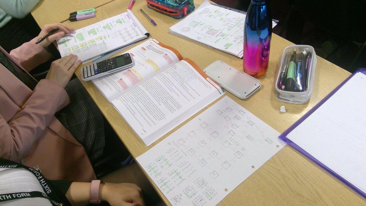 invictagrammar's tweet photo. Some excellent work from our Year 12 Further Maths class looking at Linear Programming and Floyd's algorithm.
Keep up the great work everyone! #furthermaths #alevel #decisionmaths https://t.co/1TqbCcw2Bp