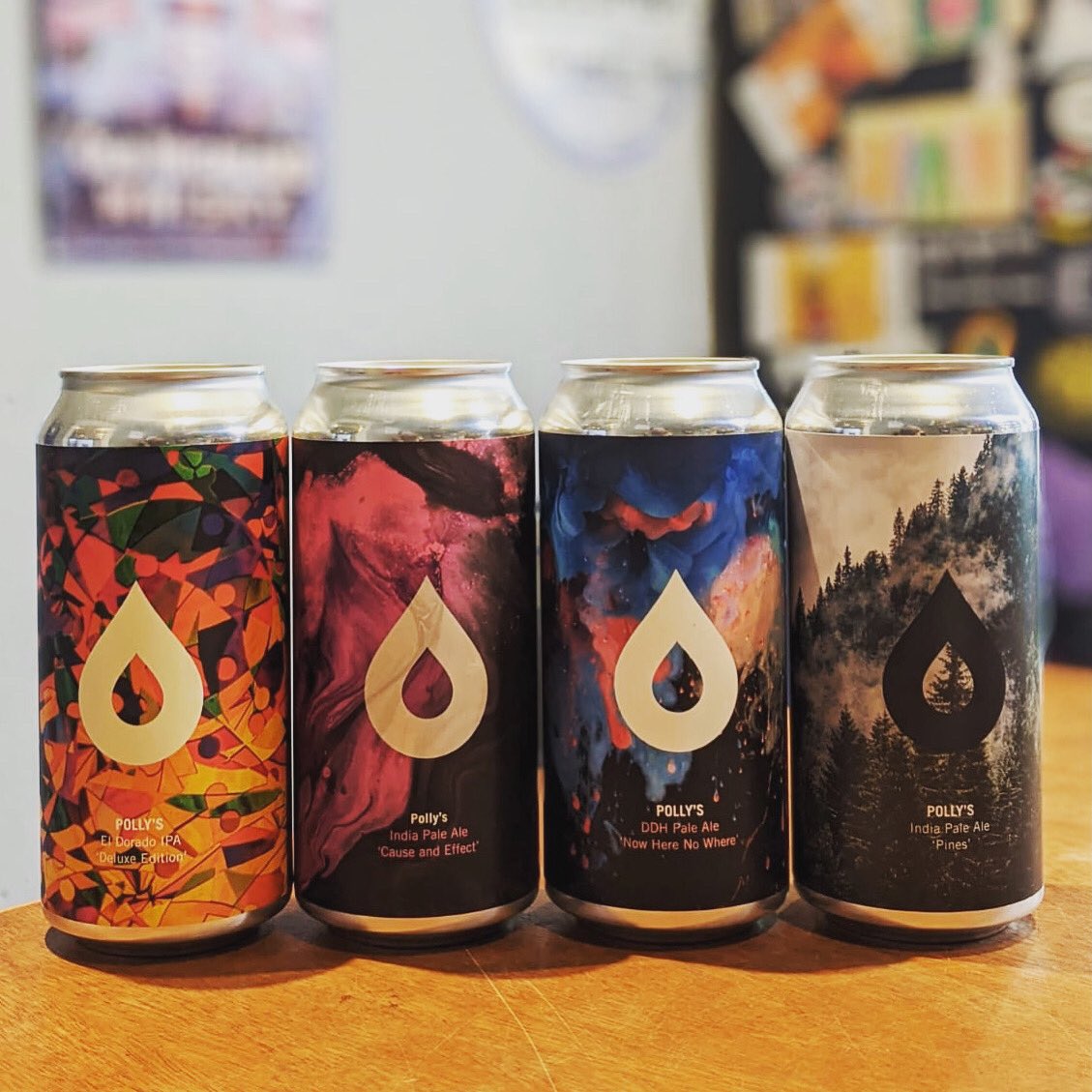 Fresh <a href="/pollysbrewco/">Polly's</a> in stock 👍💪 open 12.30-8pm today - see you soon #pollysbrewco #newbeer #indiapaleale #ipa #paleale #shoplocal #shopindependent