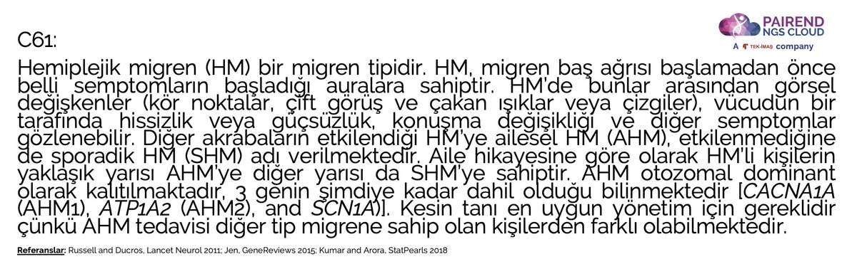 S61 cevabı aşağıda, yarın yeni sorumuz ile görüşmek üzere. #ShowYourRare #Nadirizveİçinizdeyiz #RareDisease