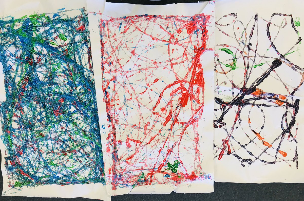 Students used <a href="/Sphero/">Sphero</a> to create these Jackson Pollock inspired artwork! <a href="/StJohnsParkPS/">St Johns Park PS</a>