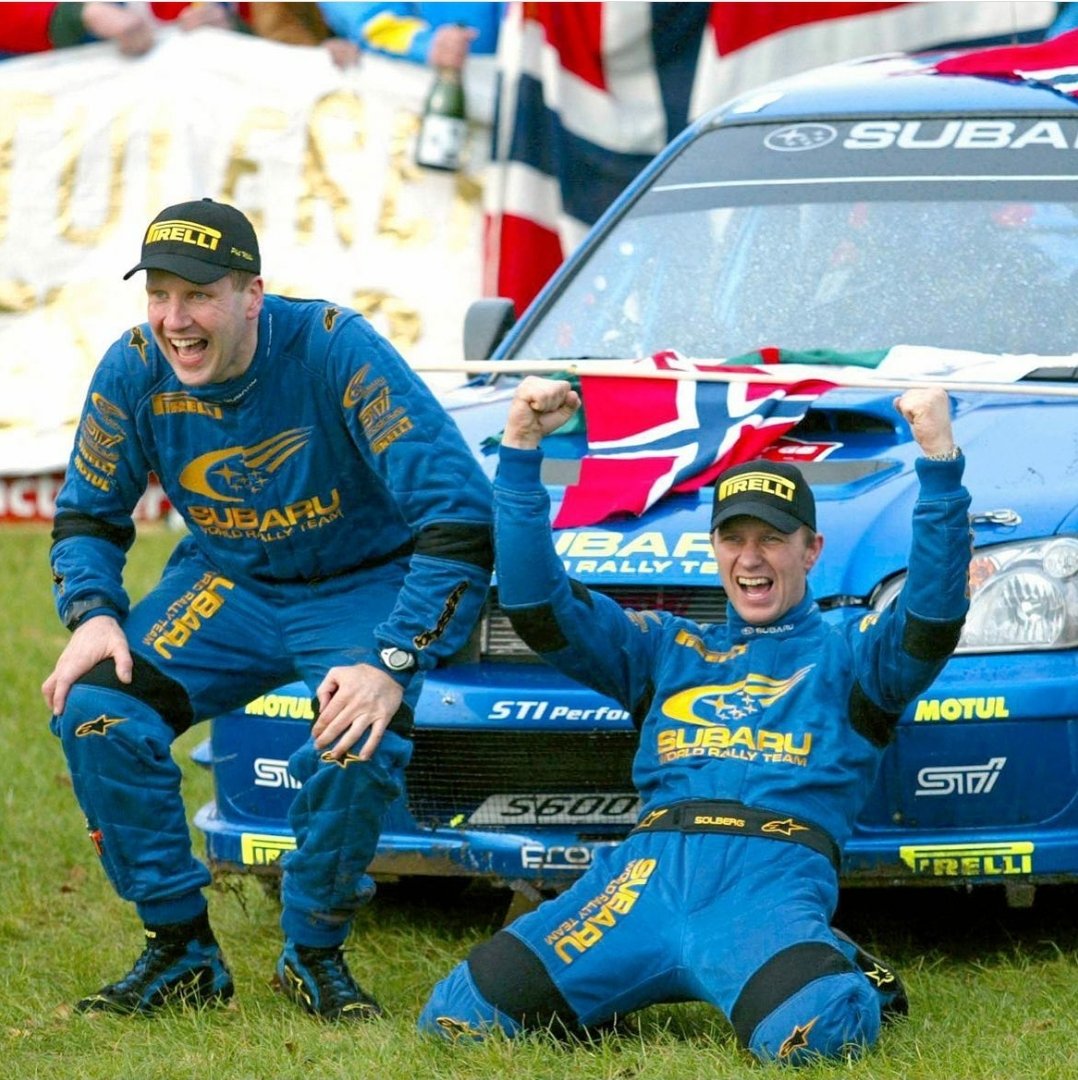 motorsportcomtr's tweet photo. Geç olsun güç olmasın, dün efsane ralli pilotlarından Petter Solberg'in doğum günüydü 🎉🍰
Happy birthday Petter!
#wrc #pettersolberg #subaruwrt https://t.co/sLrv5MGmZG
