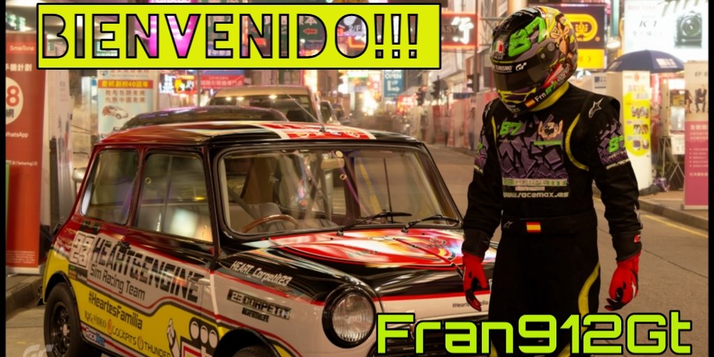 HeartandEngine's tweet photo. NUEVA INCORPORACIÓN!!!

Desde la tierra del oso y el madroño nos llega @franarcaders

Bienvenido a la familia!!!
Pasa, ponte cómodo y a disfrutar,!!!
🏁🏁🏁🏁🏁🏁🏁🏁🏁🏁🏁🏁
@Thunder_Clothes
@RCOCKPITS_Sim
@RaceMax2
@Vinylgas_
@r2gvideo
#HeartEsFamilia https://t.co/h5QnBFg3HN