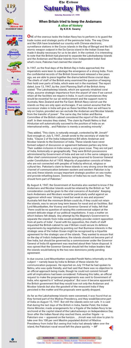 Here's the Tribune article they all source their claim from. Same "report dated June 13, 1947" referenced here, but no link to it. In fact, the entire piece doesn't link to any primary source. Where IS this so called report!? https://m.tribuneindia.com/1999/99nov27/saturday/head7.htm