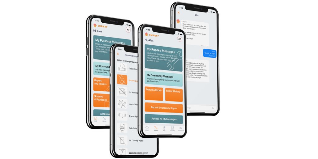 housingtech's tweet photo. .@OptusHomes has just launched Empient, a tenant app for housing providers with up to 2,000 properties and are currently giving away 50 free Empient licences. Find out more in the new issue of Housing Technology https://t.co/284kqTv3su 

#proptech #ukhousing https://t.co/nrhTzhcUU5