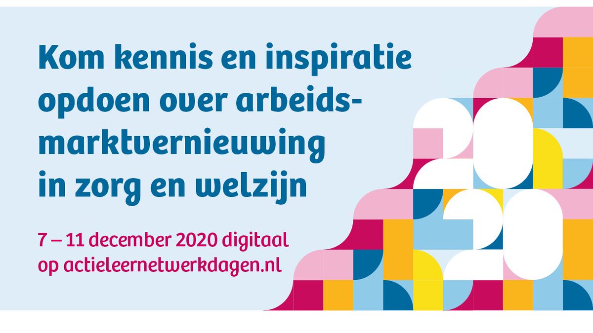 Houd jij je bezig met de arbeidsmarkt zorg en welzijn en ben je benieuwd naar de ervaringen en inzichten van andere professionals? Schrijf je dan snel in voor de digitale Actie Leer Netwerkdagen van 7-11 december. 
  👉 actieleernetwerkdagen.nl