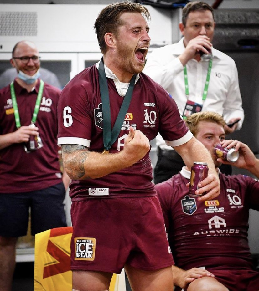 What else can be said about Munster’s month of mayhem: injury, Premiership, bender, meme, Origin win, knocked out, Origin win, Man of the Series, bender. A legend is born. The end - and fuck QLD.