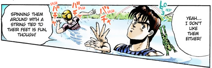 4. Jonathan hurts animals