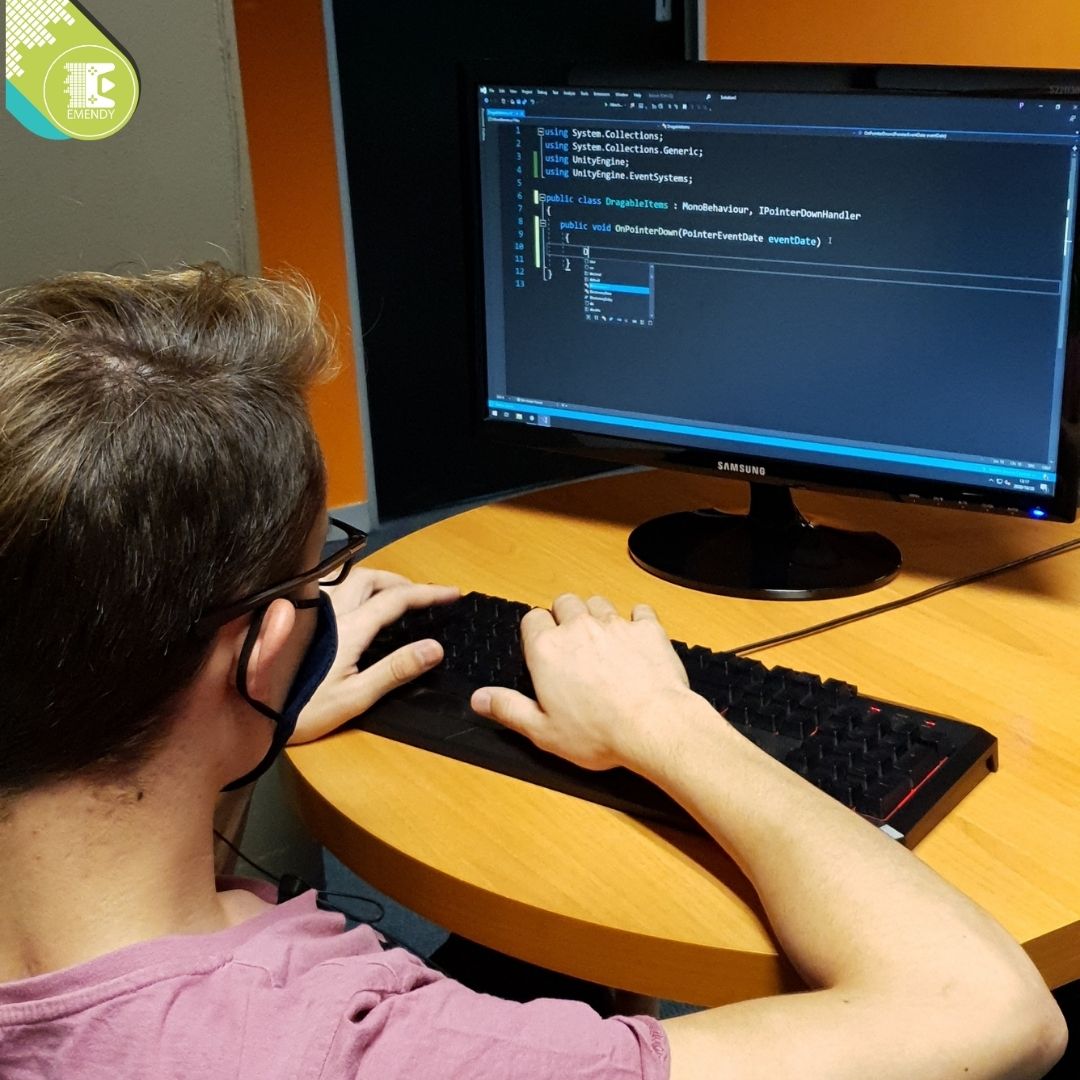 EMENDYInstitute's tweet photo. Want to create games that people love? Get the skills to build your own infinite runner game in two hours or less. Get your mini course for free here: https://t.co/iWuYzelPKQ

#unity #openday2020 #gamedesign #gamecareer #studygamedev #studygamedesign #games https://t.co/ghPLPL5dxa