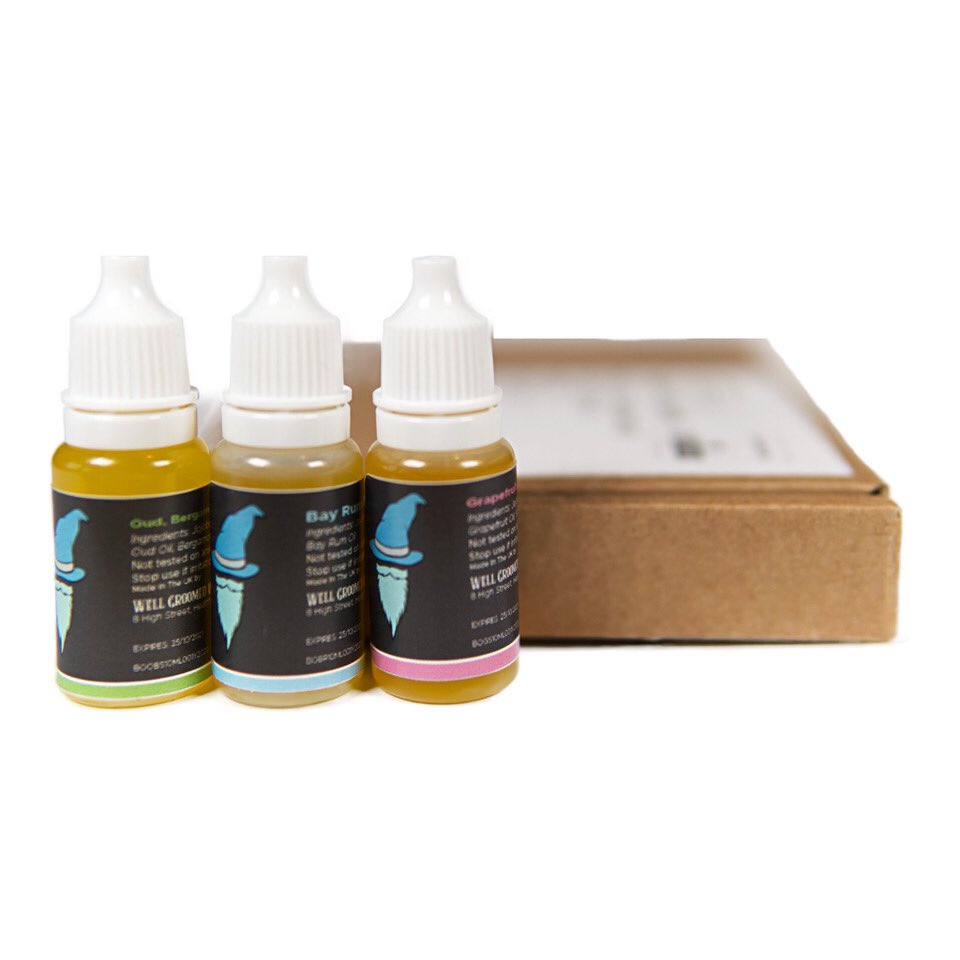 W_G_Wizard's tweet photo. Win the Well Groomed Wizard subscription box, with 3 different 10ml beard oil fragrances it makes an ideal gift. Just like and retweet to enter. #SubscribeNow #beard #bearded #subscriptionbox #BEARDS #WINWIN #FreebieFriday #Competition #giftsforhim #Giveaway https://t.co/b005TEnG0W