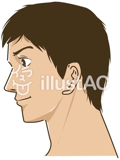 横顔のtwitterイラスト検索結果