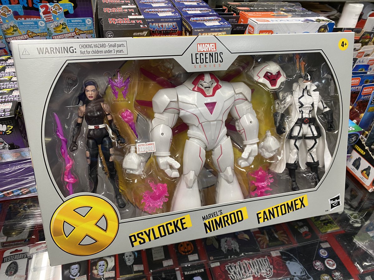 マーベルレジェンド ニムロッド サイロック ファントメックス　X-MEN Amazon.com: Marvel Hasbro Legends Series X-Men 6-inch