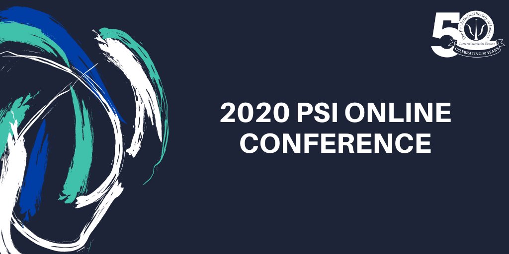 PsychSocIreland's tweet photo. Welcome all PSI members to the 2020 PSI Online Conference, albeit a little different this year, we hope you enjoy the next two days, and remember to use the hashtag #PSIConf2020. https://t.co/putF6oKPSU