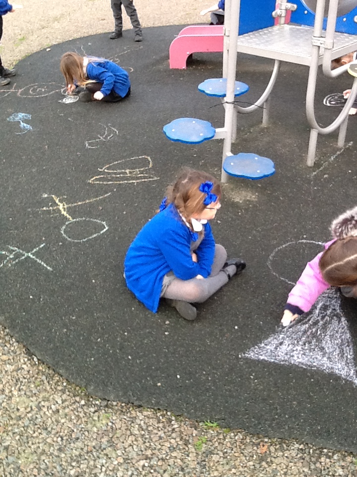 DanestoneW's tweet photo. This week, P1 played a game to remember the names of the different cogs by running to coloured cones. Then they chose one cog and drew chalk pictures to match it @EmotionWorksCIC https://t.co/HJaBa1jMFg