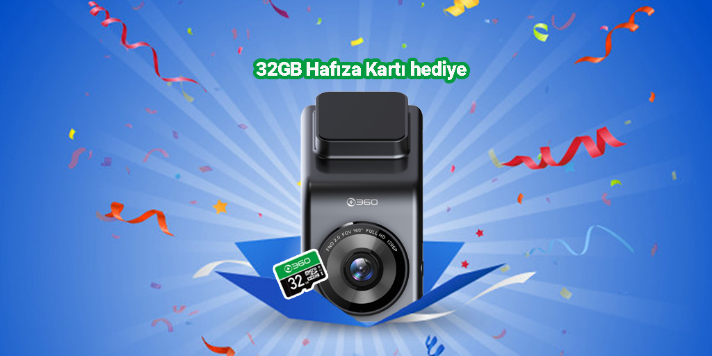 sherman_TR's tweet photo. 360 G300 1296p 160° Geniş Açı Lens Gece Görüşü Dahili GPS Modülü Akıllı Araç İçi Kamera + 32GB Hafıza Kartı Hediye 
#360G300 #GPS #gecegörüşü #dashcam #araçkamerası #kampanya #hediye
İncele➤ https://t.co/AKjpX9xGge - 499 TL https://t.co/nHUdn8odvC