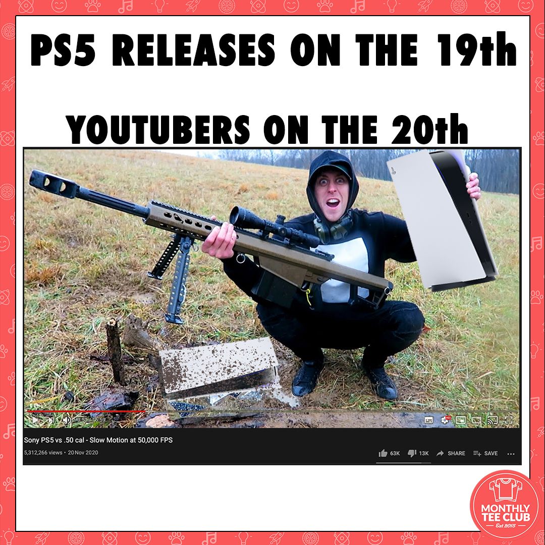 monthlyteeclub's tweet photo. It is inevitable ๐๐คฃ
Did you pick up a brand new Playstation 5 today???
๐ฝLet us know if you've got your hands on this next-gen gem! ๐ฎ ๐ฝ
.
#ps5 #sonyplaystation #newps5 #newconsole #funnymemes #consolememes #memes #meme #content #funnycontent #game #history https://t.co/ITxIqWRyDR