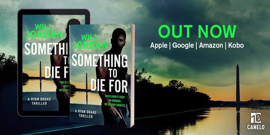 canelo_co's tweet photo. Happy publication day to Will Jordan!๐
SOMETHING TO DIE FOR is the epic conclusion to Ryan Drakeโs mission that will leave you on the edge of your seat!๐ฅ #actionthriller #thriller #newbook
Out now in paperback and e-book, order your copy today!๐ https://t.co/iRlB2VPHYB https://t.co/WQnHnDKxND