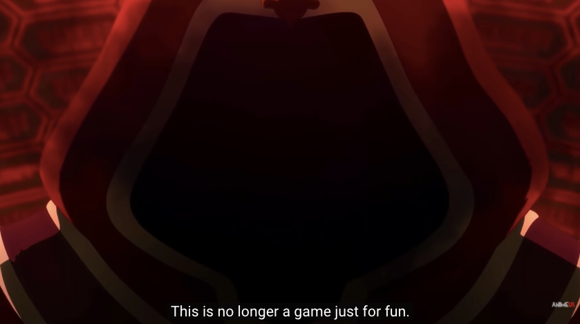 Next! Nothing really spicy, the usual "death game where you can't log out" line and Kayaba being really cool with the new design and another proof that they are totally remaking the first day from Asuna's PO S1 vs Progressive comparison :