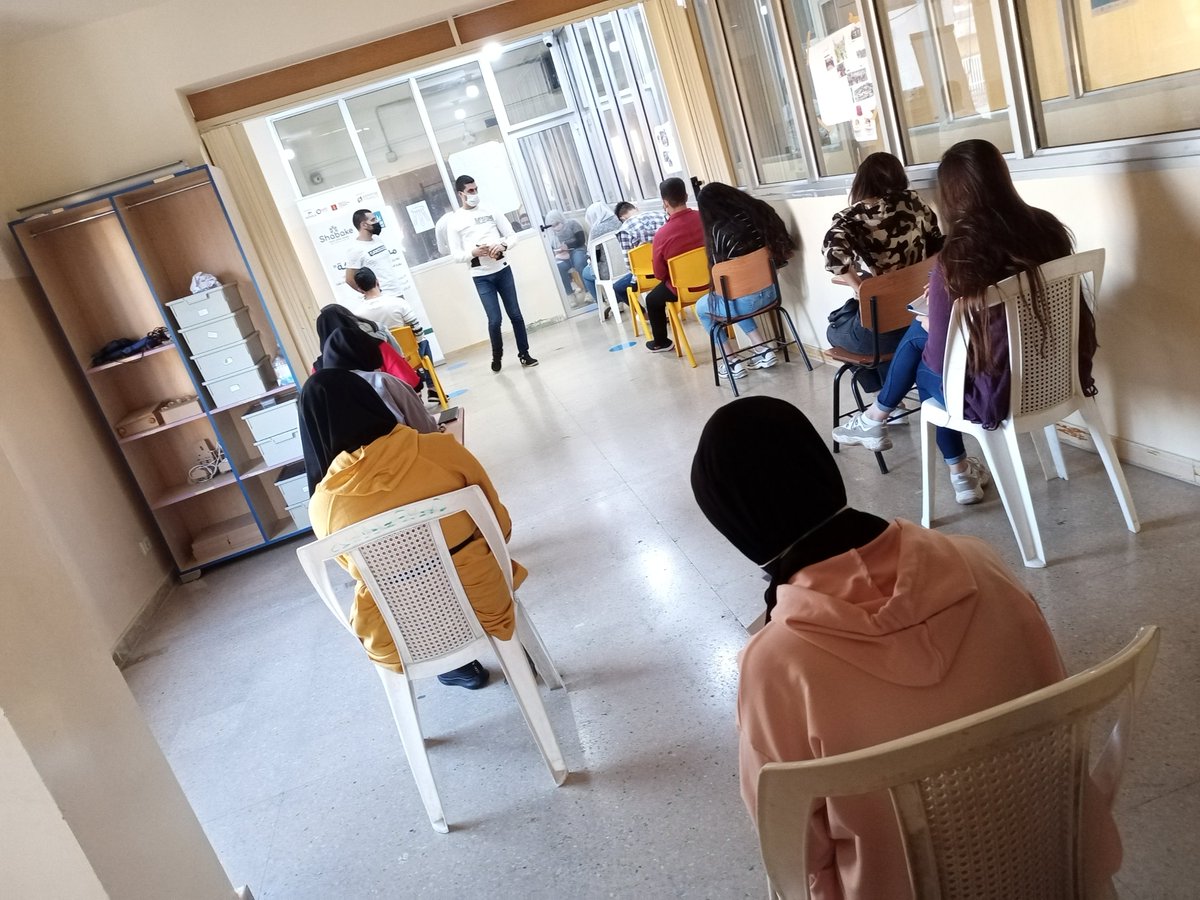 ShabakeProject's tweet photo. EF Lebanon team visited @RuwwadLb offices in Bab El Tebbene,Tripoli & attended a Life Skills session targeting youth. The objective of the sessions is to empower youth with skills, strengthen their resilience & support them to find jobs #VulnerabilityReduction #LocalizationOfAid https://t.co/olDWaNB6hI