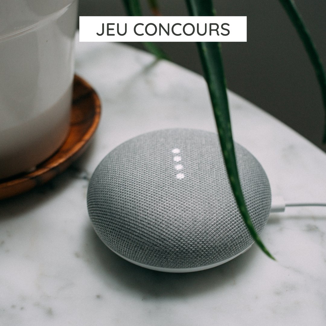 delane_si's tweet photo. Et si c'était #Noël avant l'heure ? Pour tenter de gagner une #GoogleHome mini, rendez-vous sur notre compte Insta https://t.co/sjkUBtwraF ou encore sur Linkedin !
#JeuConcours #ConcoursPhoto #Concours #Cadeau #BeCreative #Remote https://t.co/Hyr8XK7SRm