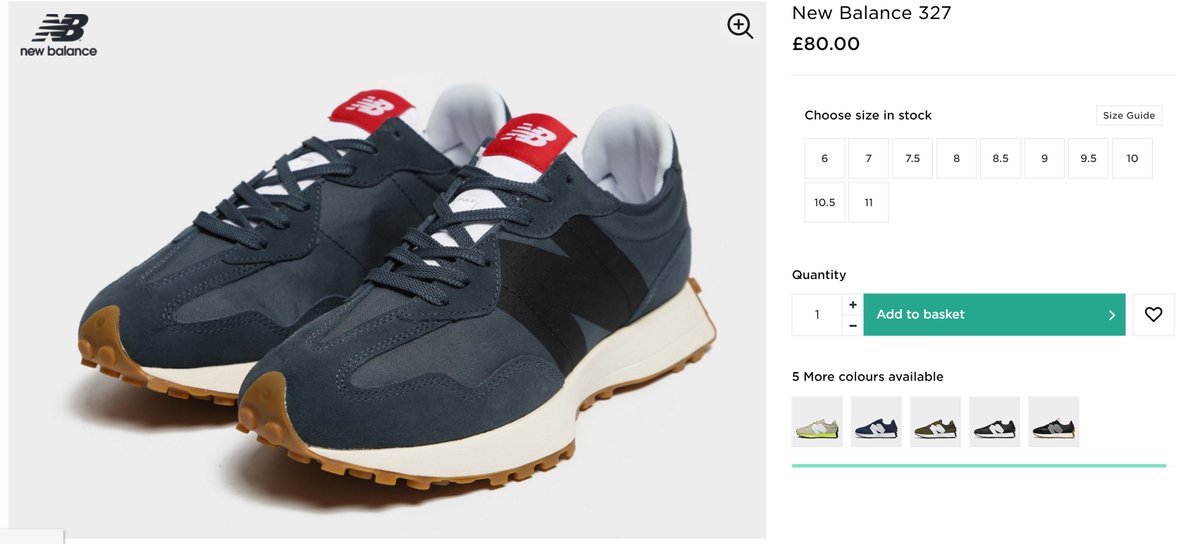 new balance 327 jd sports