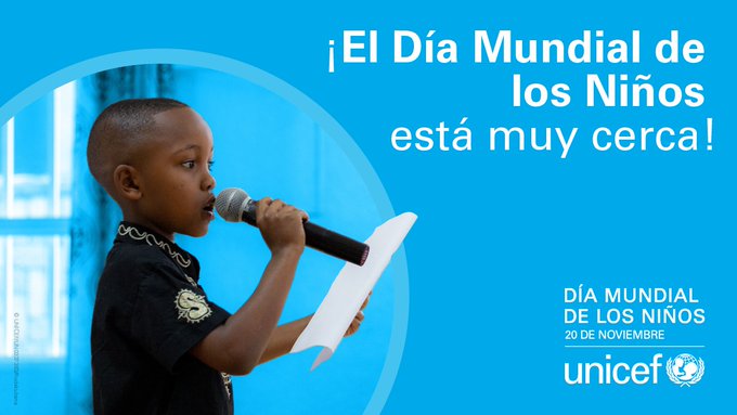 UNICEF_CLM's tweet photo. Mañana es uno de nuestros días preferidos del año: 
¡el #DíaMundialdelosNiños! 
¡No te pierdas todas las sorpresas que estamos preparando! https://t.co/tkZXFrseNQ