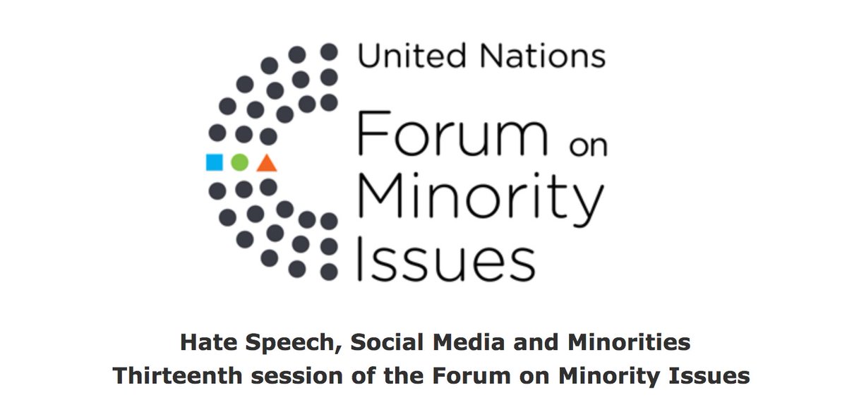 peace_rights's tweet image. The @UN 13th #MinorityForum kicks off today – with a focus on:

Hate Speech 🗣
Social Media 📱 
Minorities 🧍🏽🧍🏽‍♀️🧍🏼‍♂️

This theme could not be more timely &amp;amp; we at @peace_rights look forward to engaging. Read more about the Forum here 👉 ohchr.org/EN/HRBodies/HR…