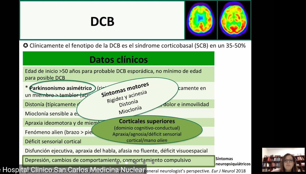 MaraNievesCabr1's tweet photo. Hoy en nuestra sesión virtual de #MedicinaNuclear del HCSC hemos hablado de la aportación de #DaTSCAN, #PET-FDG y #PET con trazadores Tau al diagnóstico de los trastornos del movimiento. #PET-FDG sin duda muy útil en la diferenciación de parkinsonismos atípicos #somosclinico https://t.co/eieMz4pgCs