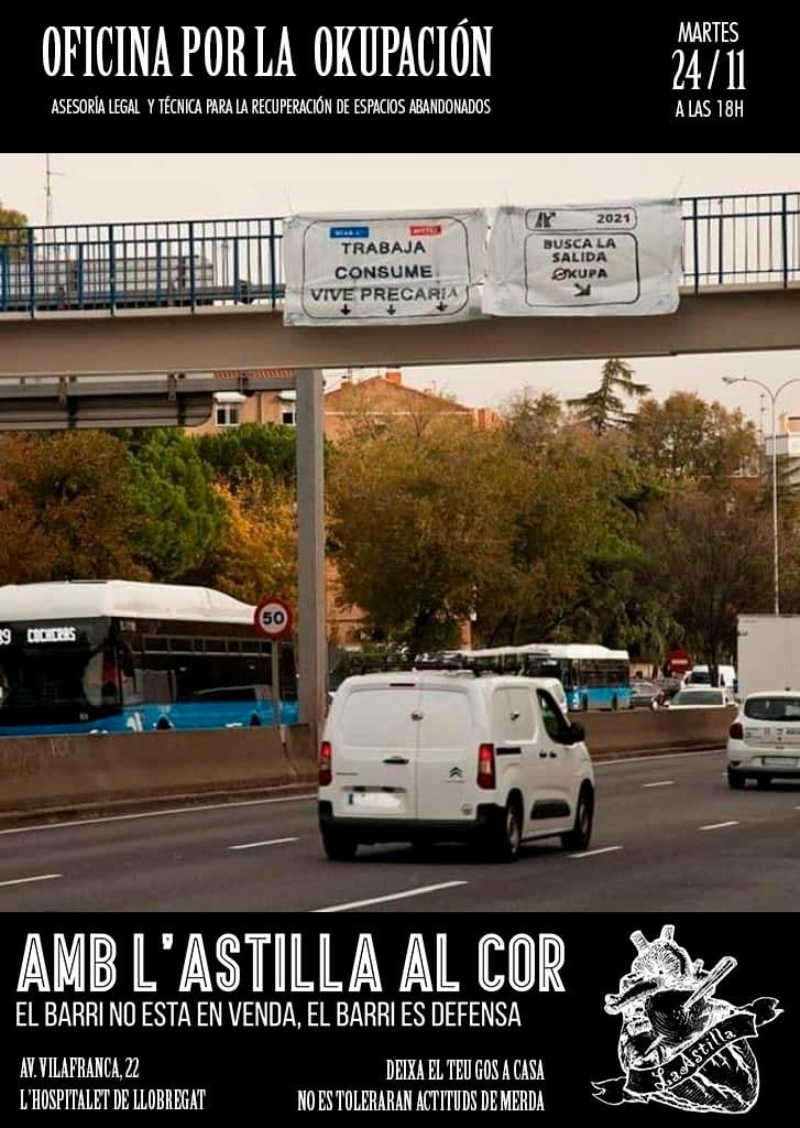 juancjimenezsa's tweet photo. Trabaja, consume, vive precaria o busca la salida.
Dimarts i sempre @AmbAstillalCor
#CosesBonesLH https://t.co/X0qE0eiJYg