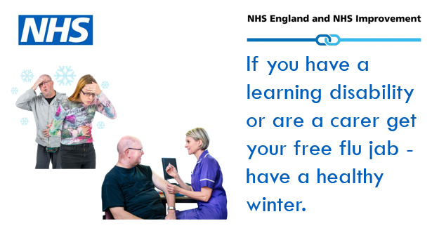 If you are a #carer of someone with a #learningdisability, it's important that both you and the person you  support get a  #flujab. It's a #reasonableadjustment that carers go into the appointment with the person they support.  tinyurl.com/FluJabs4Carers <a href="/bustogether/">Bringing Us Together</a> <a href="/CarersUK/">Carers UK</a>