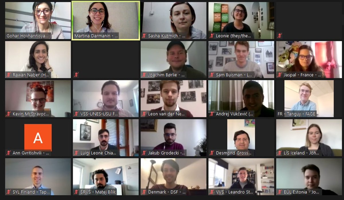 Today, national #student delegates are participating in the #EHEA Ministerial Conference 2020! 

📹Follow the discussions through the #EHEA2020Rome live stream on ehea2020rome.it/pages/conferen…