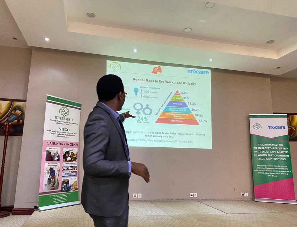 RWN_WomenNet's tweet photo. This morning we are hosting a validation meeting on leadership &amp; gender gaps concerning women's participation in leadership positions. Participants will provide inputs addressing identified challenges affecting women's representation in decision-making positions. @trocaire https://t.co/hIv7Fso1aj