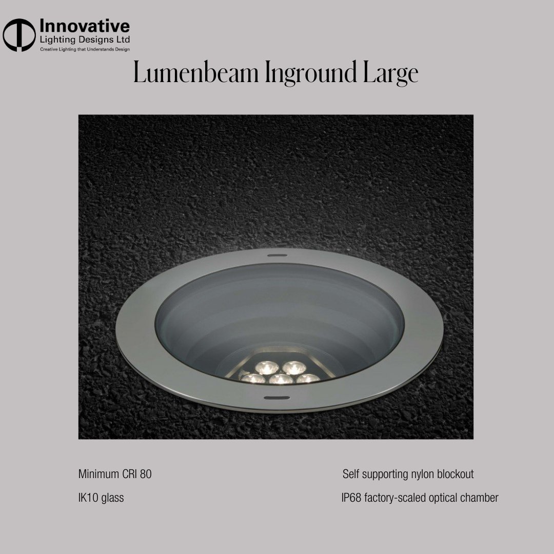 ILDLOfficial's tweet photo. @Lumenpulse popular luminaire, the Lumenbeam Inground large is a high-performance, ground-recessed #LED projector designed to solve inground lighting challenges with a choice of optics.
To know more about the product, get in touch with the team at #ILDl.
#Lighting #Light https://t.co/sauBaQbPUj
