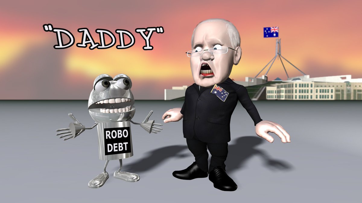 TwoEyeHead's tweet image. #RoboScomo
#robodebt comes back to Scott Morrison