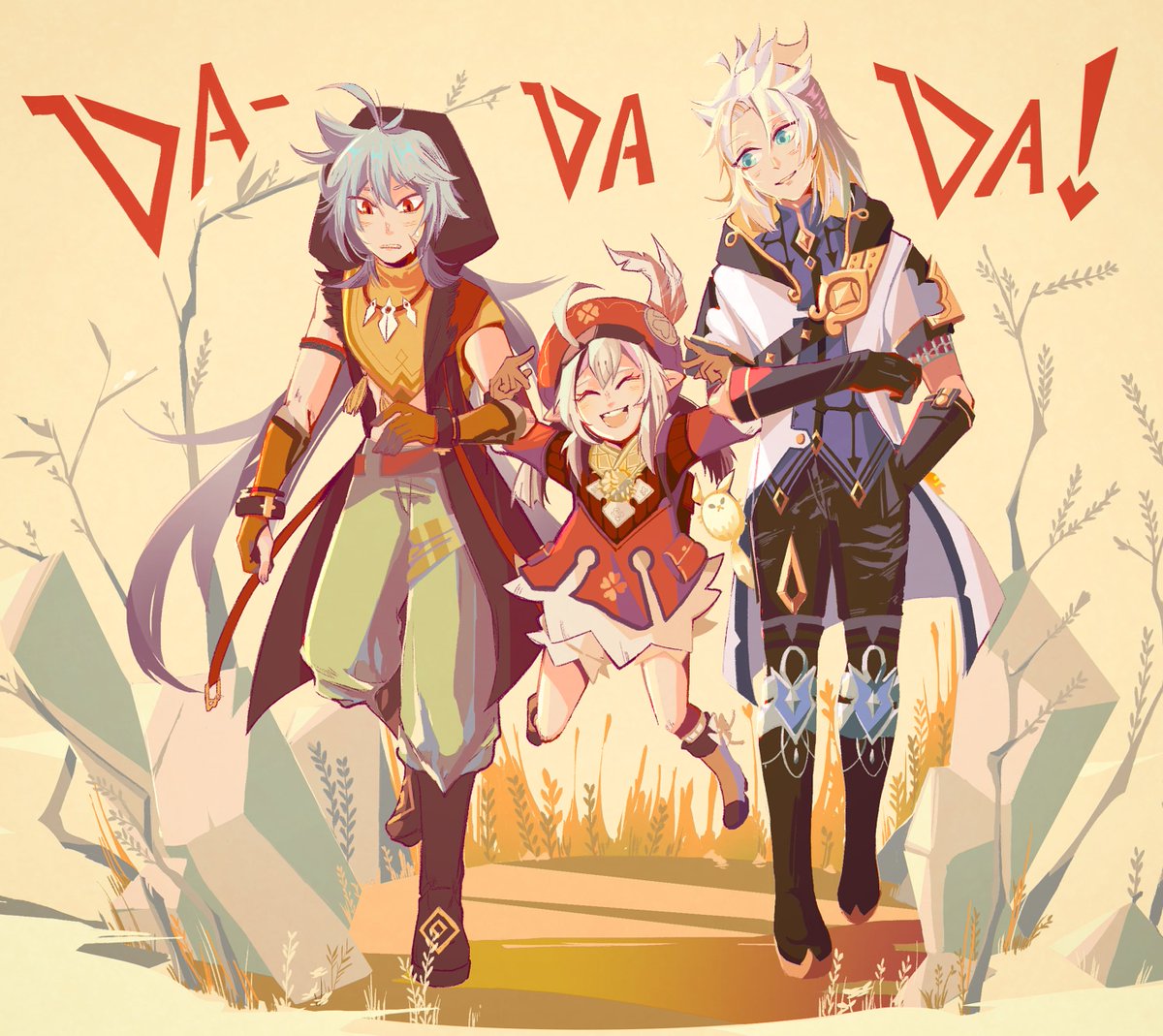 tinybirdfarts's tweet photo. klee on her way to save the da-da day

#GenshinImpact #原神 #klee #razor #albedo https://t.co/IWtrwNnMlX