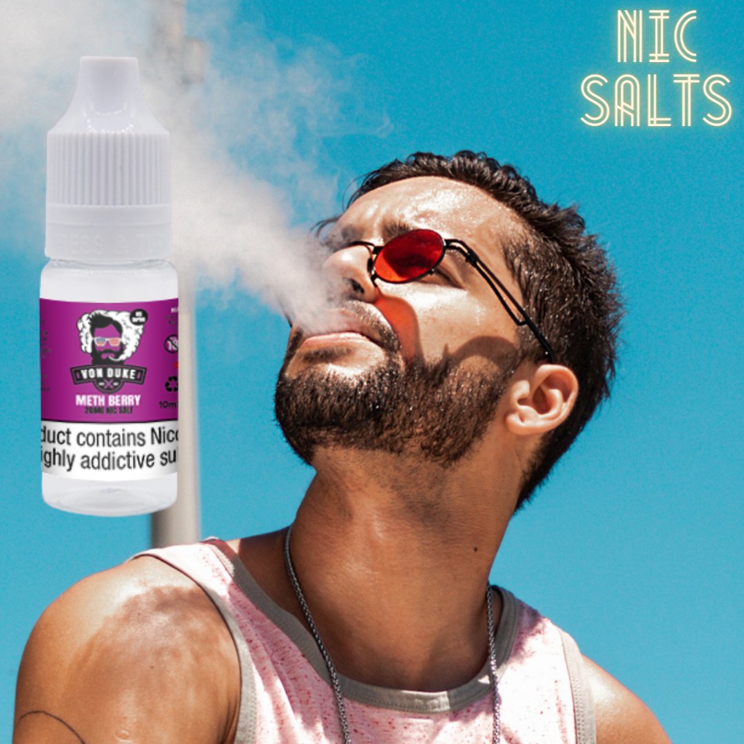 METH BERRY Nic Salts - 20mg

#eliquid #vape #vaper #vapeuk #vapedeals #shortfill #quitsmoking #nicsalts #nicotinesalts