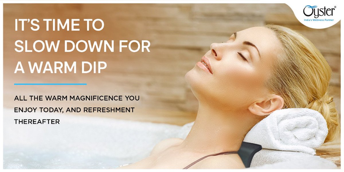 oysterwellness's tweet photo. You know it’s time to experience peace, splendour and warmth when you’re stressed. Whenever your mind and body feel like soaking in magnificence, head for Neosha by Oyster in your bathroom, and become refreshed more than ever.
#oysterwellness #oysterbath #NeoshaSpa #Neosha https://t.co/Tc7rZpgpMI