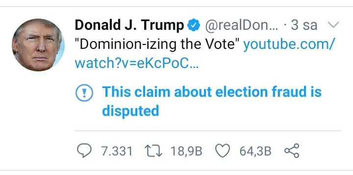 Erxidin's tweet photo. @realDonaldTrump Social media owners are blocking the messages of the US prime minister This is very unfair.If it is blocking the messages of the prime minister of a country what will happen to the people? 
The Chinese communist party is definitely behind these dishonorable people. https://t.co/JOjmT1haQq